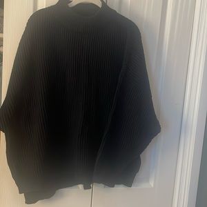 Topshop black/navy size 12 sweater